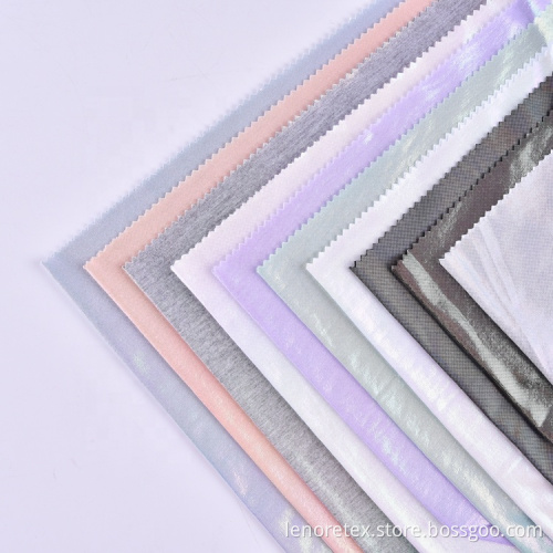 Rayon Polyester Foil Printing Knit Single Jersey Fabric